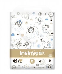Подгузники 64 шт. Insinse супертонкие 6-9 кг р. M Q6