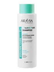 Шампунь Aravia Professional для придания объема тонким и склонным к жирности волосам 400 мл