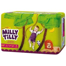 Подгузники 17 шт. Milly Tilly Юниор 5 дневные 11-25 кг