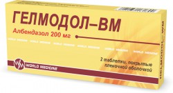 Гелмодол-ВМ табл. п/о пленочной 200 мг 2 шт.