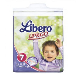 Подгузники-трусики 14 шт. Libero ап энд гоу экстра лардж плюс 16-26 кг р. xl плюс