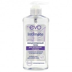 Гель для интимной гигиены Эво Интимейт мицеллярный с молочной кислотой и экстрактом овса 275 мл