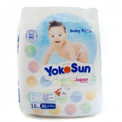 Подгузники-трусики 16 шт. YokoSun 12-20 кг