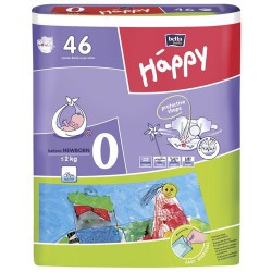 Подгузники 46 шт. Bella бэби хэппи для недоношенных детей 0-2 кг