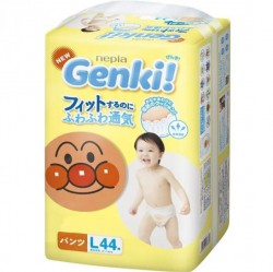 Подгузники-трусики 44 шт. Nepia Genki 9-14 кг р. L