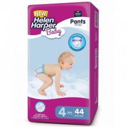Подгузники-трусики 44 шт. Helen Harper пэнтс макси 8-13 кг р. 4