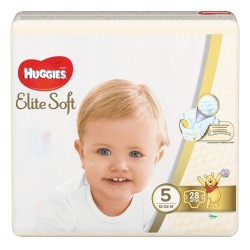 Подгузники 28 шт. Huggies элит софт 12-22 кг р. 5