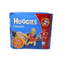 Подгузники 46 шт. Huggies классик макси 7-18 кг