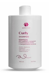 Шампунь Adricoco Керли с гиалуроновой кислотой для кудрявых вьющихся и непослушных волос 1 шт. 400 мл