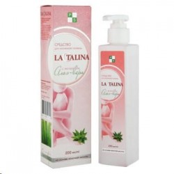 Средство для интимной гигиены Лакталина с молочной кислотой и экстрактом алоэ вера 200 мл