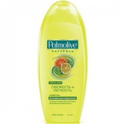 Шампунь Palmolive Натурэль Свежесть и легкость с экстрактом цитрусовых и витаминным комплексом для нормальных и жирных волос 200 мл