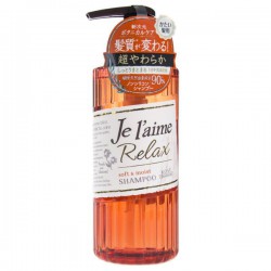 Шампунь Kose Cosmeport Же Льайм Релакс мягкость и увлажнение с аминокислотами для жестких волос цветочно-фруктовый аромат диспенсер 500 мл