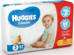 Подгузники 40 шт. Huggies классик джуниор 11-25 кг