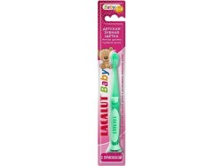 Зубная щетка для детей Lacalut беби до 4 лет мягкая с присоской цвет в ассортименте