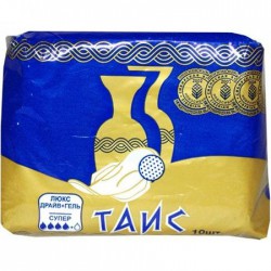 Прокладки женские Таис драйв гелевые 4 капли в инд. уп. 10 шт.