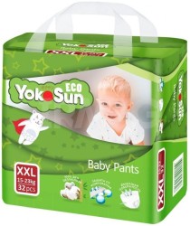 Подгузники-трусики 32 шт. YokoSun Эко 15-23 кг р. XXL