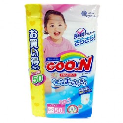 Подгузники-трусики для девочек 50 шт. Goon 12-20 кг р. xl
