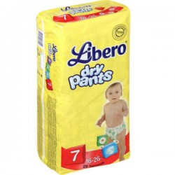 Подгузники-трусики 28 шт. Libero Драй Пэнтс экстра лардж плюс 16-26 кг