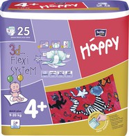 Подгузники 25 шт. Bella бэби хэппи макси плюс 9-20 кг