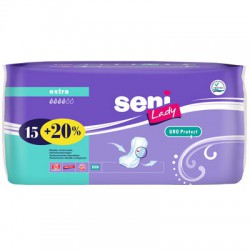 Прокладки урологические для женщин Seni леди экстра 15+3 шт.
