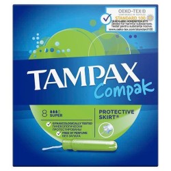 Тампоны Tampax компак супер с аппликатором 8 шт.