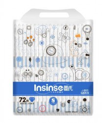 Подгузники 72 шт. Insinse 3-6 кг р. S Q5