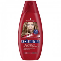 Шампунь Schauma блеск цвета для окрашенных волос 380 мл