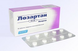 Лозартан-АКОС табл. п/о пленочной 25 мг 30 шт.