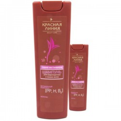 Шампунь Красная линия глубокое восстановление для поврежденных и ломких волос 250 мл