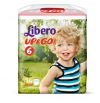 Подгузники-трусики, Libero (Либеро) 13-20 кг 16 шт ап энд гоу экстра лардж