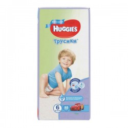 Подгузники-трусики для мальчиков 44 шт. Huggies 16-22 кг