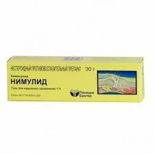 Нимулид гель д/наружн. прим. 1% 30 г 1 шт.